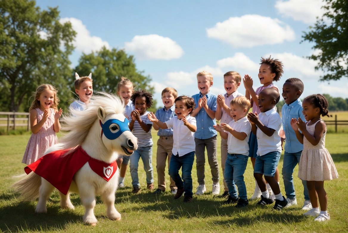 Super hero pony theme
